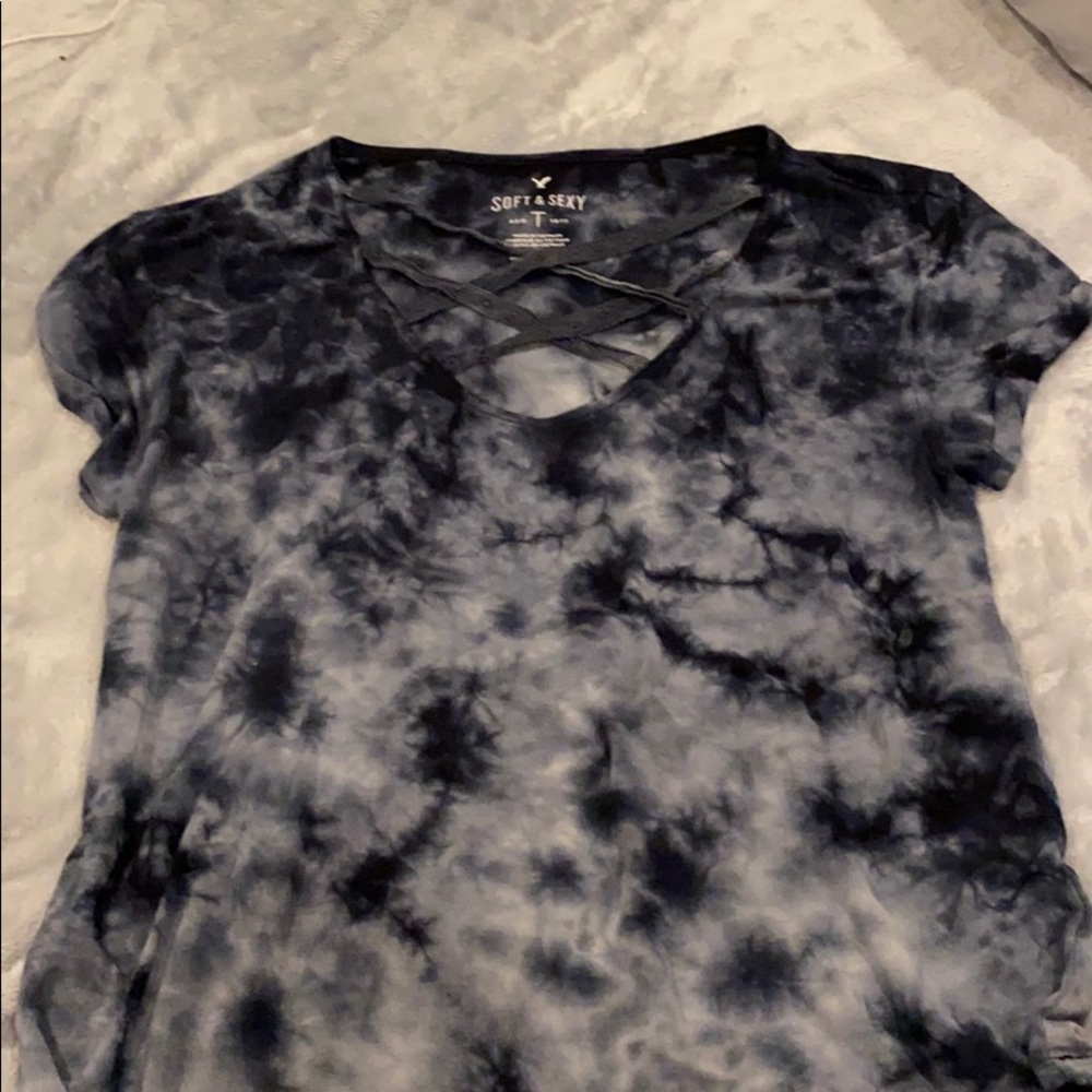 tie dye top from american eagle